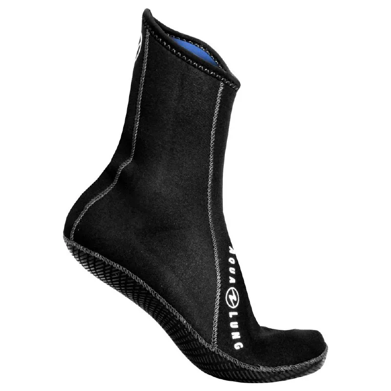 Aqua Lung Ergo 3mm Neoprene High Sock Black